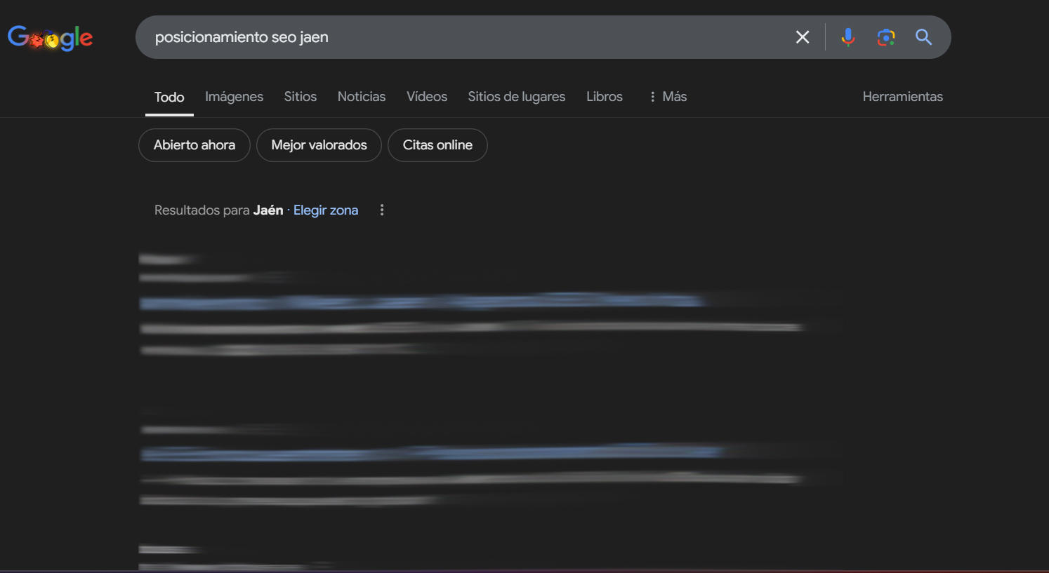 Posicionamiento SEO Jaén